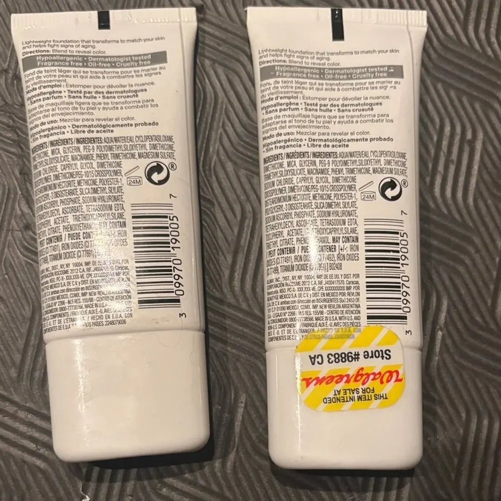 Almay Ageless Smart Shade Foundation 800 Deep |‎ Lot of 2 | New